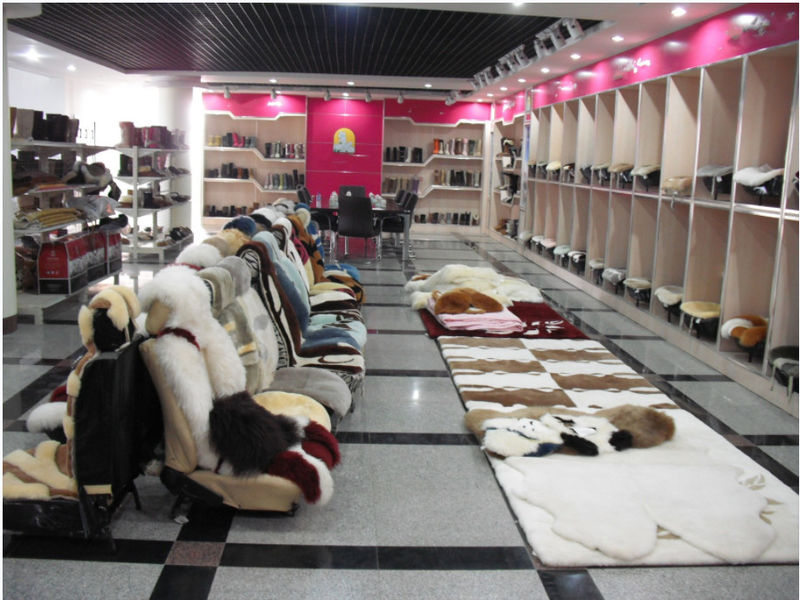 Nangong Bingtai Fur Co., Ltd. linea di produzione del fabbricante